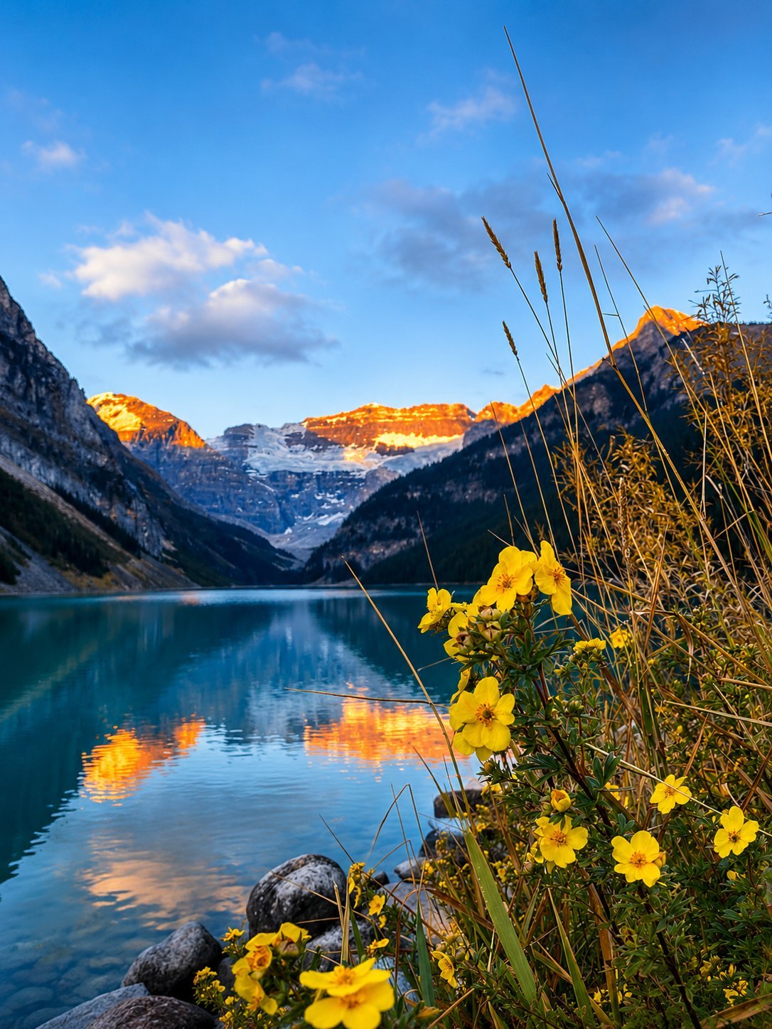 Lake Louise turquoise water